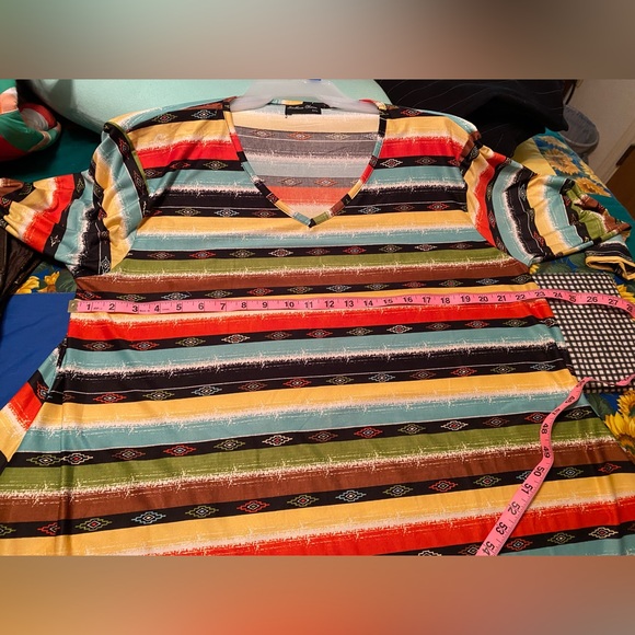 Ladies Southern Charm 2X top - Picture 4 of 6